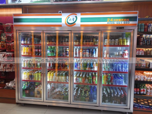 A279湖南省长沙市华联超市饮料展示柜