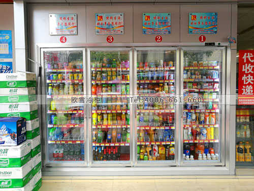 A338广东省惠州市惠阳好的多便利店冷藏柜