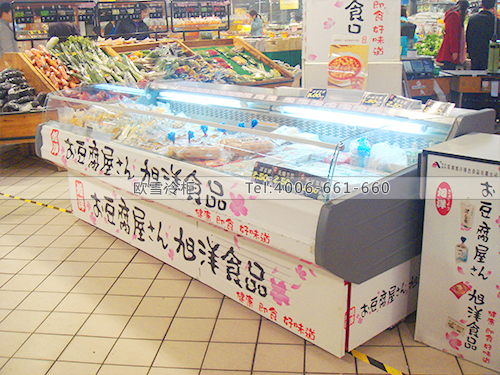 B021东莞南城东泰花园嘉荣购物广场旭洋豆制品保鲜柜-豆制品冷藏柜