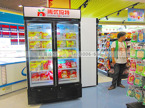 B122上海浦东尚优玛特超市低温冷柜-低温冰柜-低温冷冻展示柜