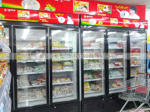 B129上海松江多购生活超市冷柜-超市冰柜-超市低温冷冻柜