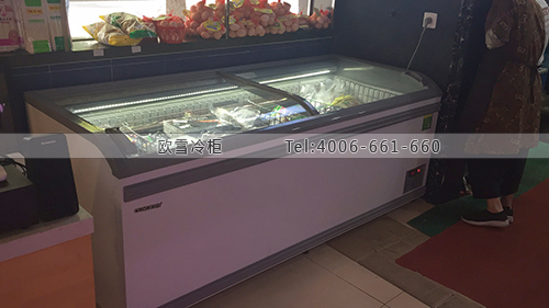 B168上海市浦东新区鲜可生鲜超市冷冻展示柜
