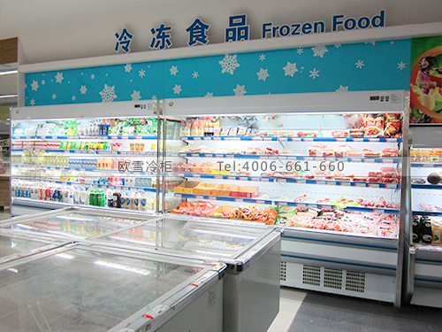 B156上海闸北易盛客超市冷冻柜-保鲜柜-冰柜