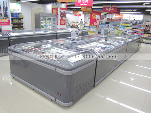 B411上海普陀DIG上海外高桥进口商品直销中心超市冷柜