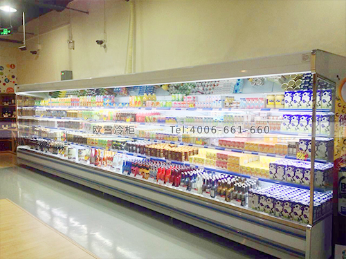 B422珠海珠澳跨境区进口商品直销体验中心超市冷柜