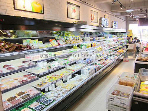 B475上海浦东鲜享优荟生鲜超市冷柜