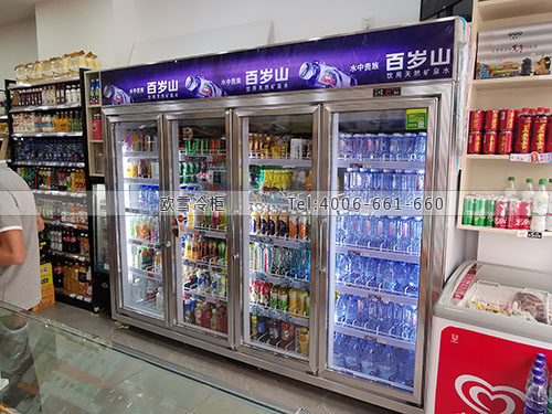B685四川省成都市锦江区熙春超市四门饮料柜