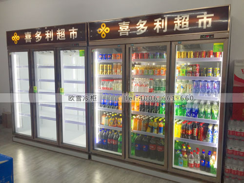B653浙江省杭州市余杭区喜多利超市冰柜
