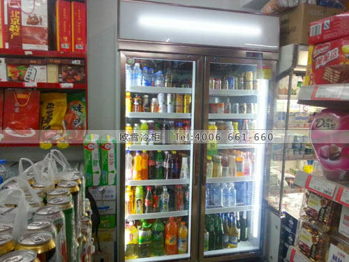 B598北京市东城区华美天润超市展示冰柜