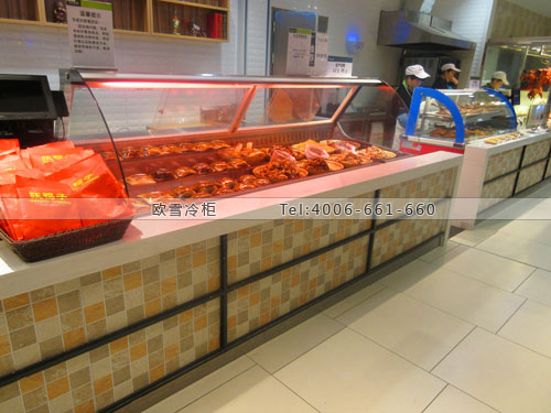 B689重庆市渝北区永辉广场超市熟食冷藏展示柜
