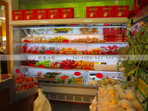 B799上海市松江区人乐果品批发行冷藏展示柜