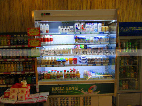 B861江苏省南京市花果香城超市保鲜风幕柜