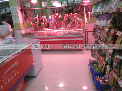 B839重庆市江北区国平超市鲜肉展示柜