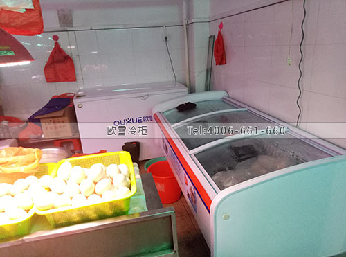 D027广东省广州市海珠区琶洲农贸综合市场冷冻柜