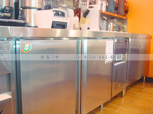 E006东莞东城小麦客卧式平台不锈钢冷柜冰柜
