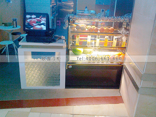 F043深圳宝安新加坡妈妈烤包蛋糕冷藏展示柜