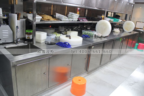 E158广东省深圳市南山区好菜湘厨房不锈钢冷柜