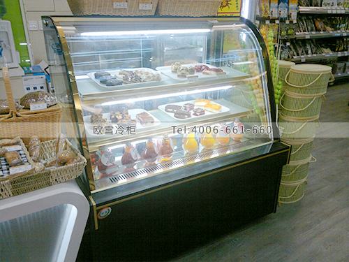 F005深圳福田东海城市广场御品堂糕点展示冷柜冰柜