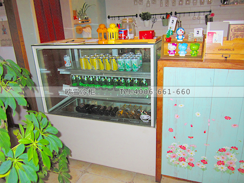F037浙江宁波本雅明咖啡馆日式蛋糕冷柜冰柜