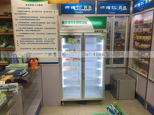 H088重庆市九龙坡区怀德仁药房冷藏展示柜