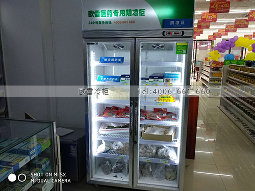 H091重庆市永川区怀德仁药房药品冷藏柜