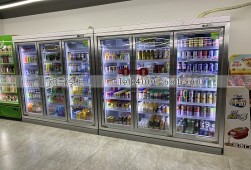 饮料柜-武汉生活超市三门饮料冷藏展示柜选购
