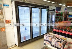 冷藏柜-厦门哪里有卖三开门的超市饮料展示柜？